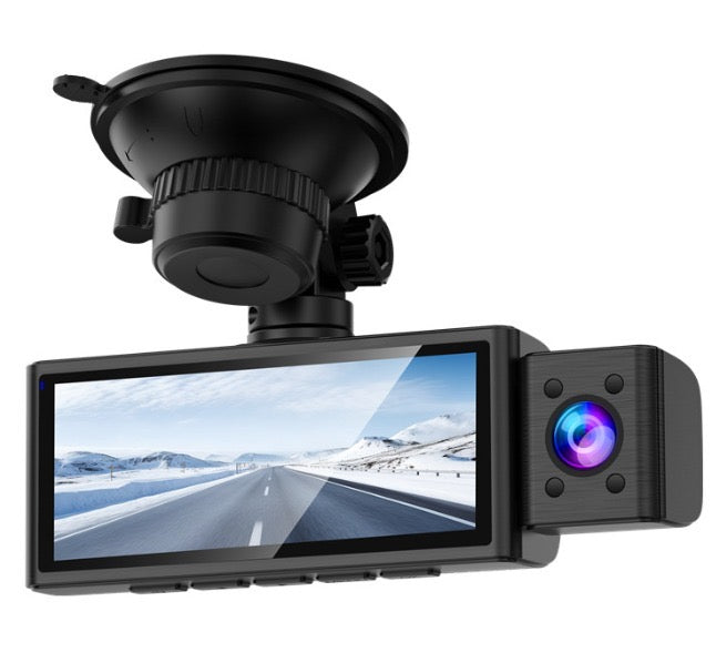 Dashcam SIVONYX V23 — Avant, intérieur et arrière